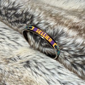 HERMES Enamel Bangle